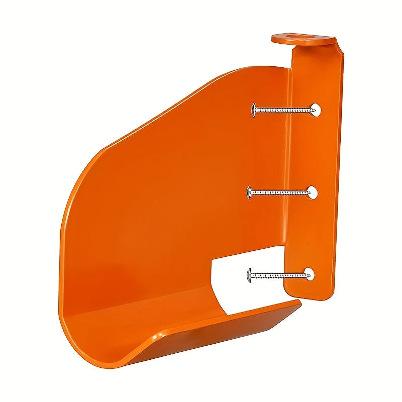 Durable Steel Chainsaw Wall Mount with Anti-Rust Coating