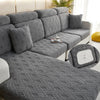 Jacquard Plush Sofa Cover