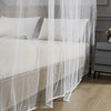 Encrypted Mosquito Net with Easy Single Opening