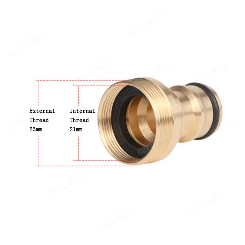 Universal Brass Tap Adapters