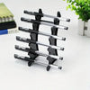 Clear Acrylic Ladder-Style Desk Organizer with 6 Pen Slots