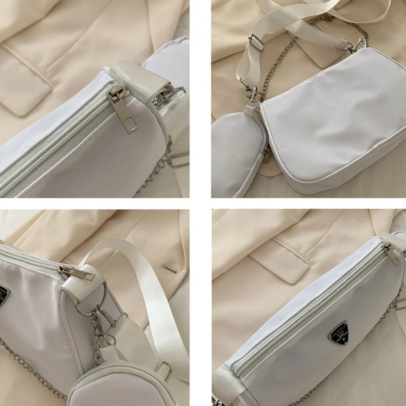 Lightweight Nylon Crossbody Bag
