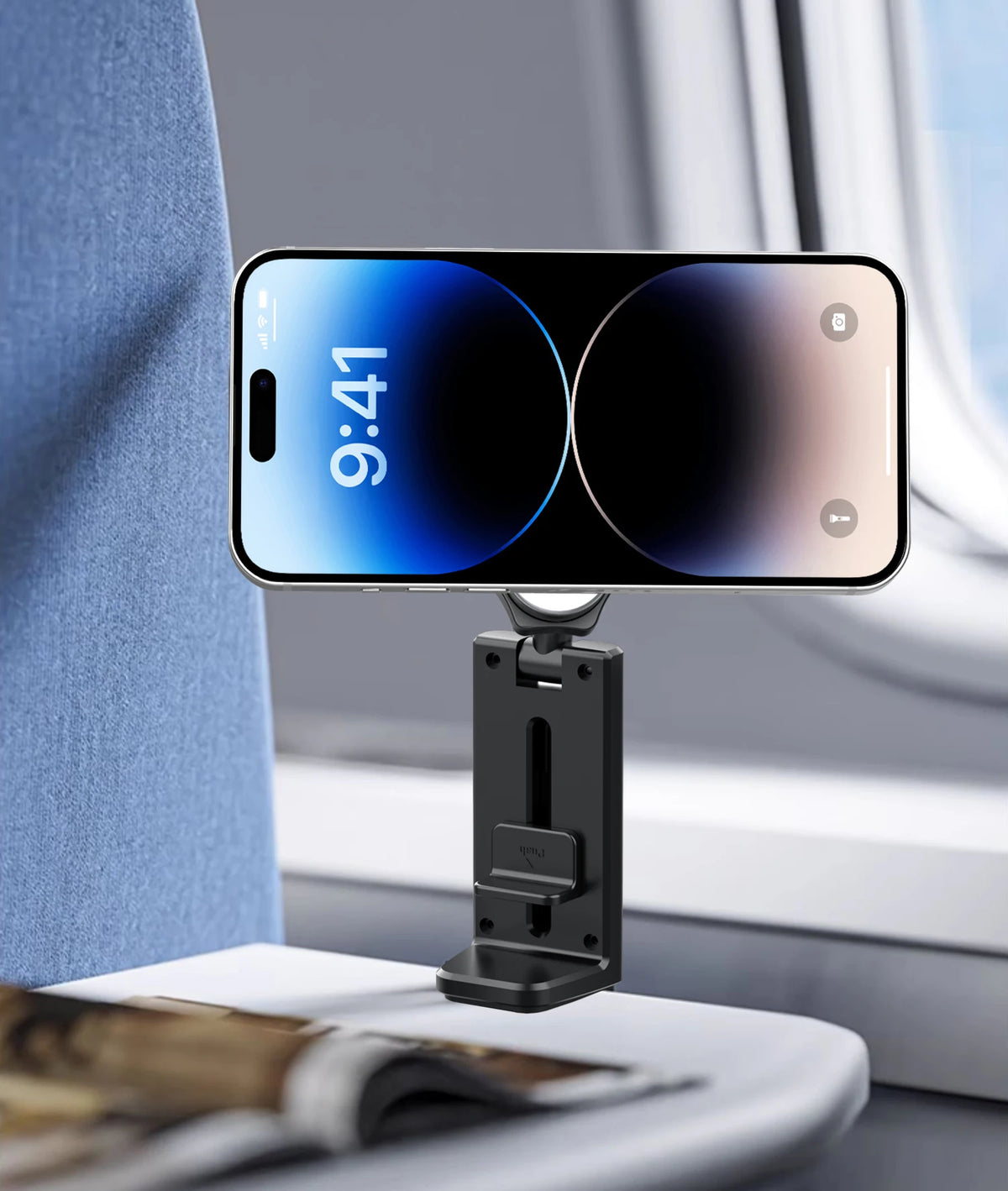 Magnetic Phone Holder for Travel and Desktop