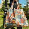 Folding Shopping Bag with Large Capacity and Waterproof Design