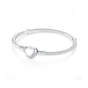 925 Sterling Silver Heart Charm Bracelet