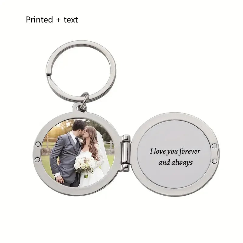 Custom Double-Sided Metal Keychain