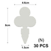 Yellow T-Type Garden Plant Labels with Stakes