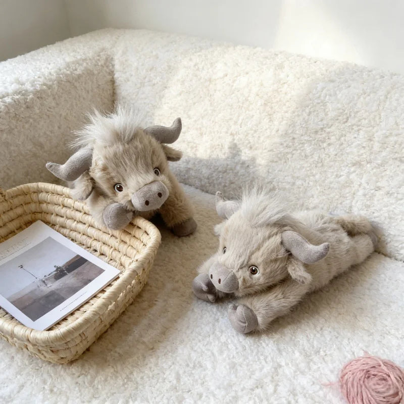 Scottish Highland Cow Plush Toy