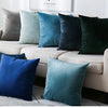 Velvet Throw Pillow Cover for Sofa and Bed Decor