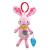Musical Plush Animal Rattle & Teether Toy for Babies