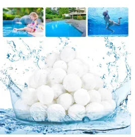 Reusable Swimming Pool Filter Balls – Eco-Friendly Water Purification Media