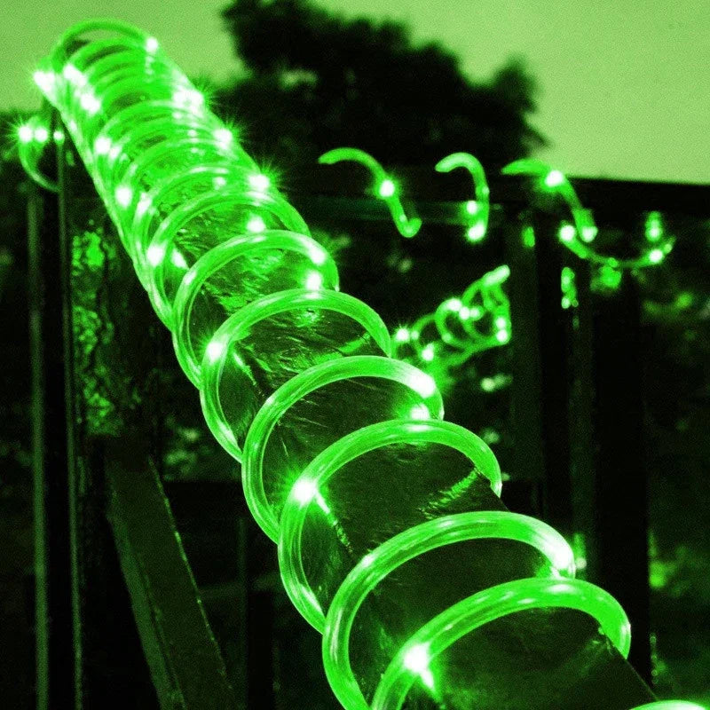 Solar-Powered LED String Lights for Outdoor Garden Decoration