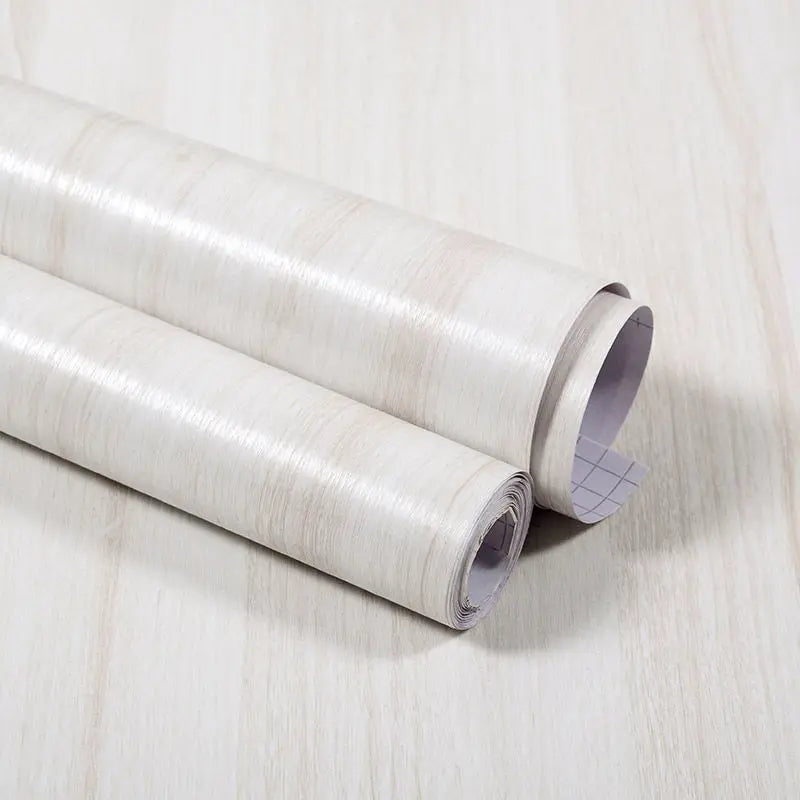 Self-Adhesive Wood Grain PVC Wall & Furniture Wrap