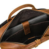 Vintage Genuine Leather Executive Laptop Briefcase