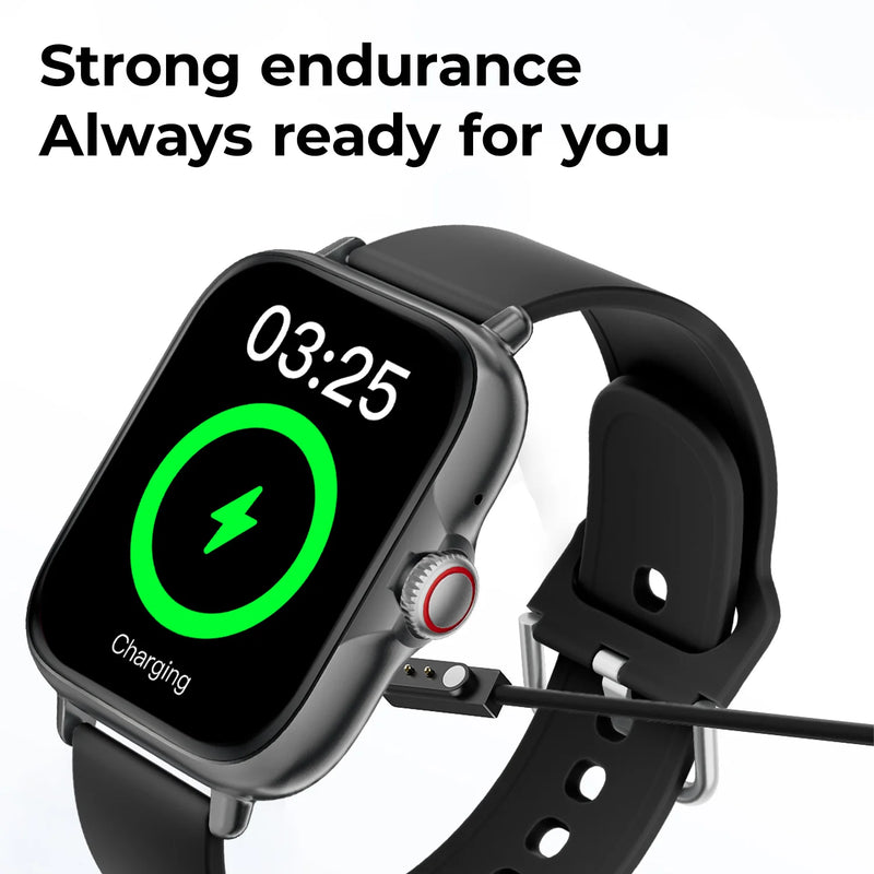 Montre Connectée avec Appels Bluetooth & Suivi de Santé