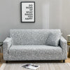 Floral Print Stretch Sofa Cover with Elastic Edge