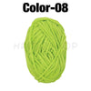 Soft Velvet Chenille Yarn for Knitting and Crochet – 2 Rolls