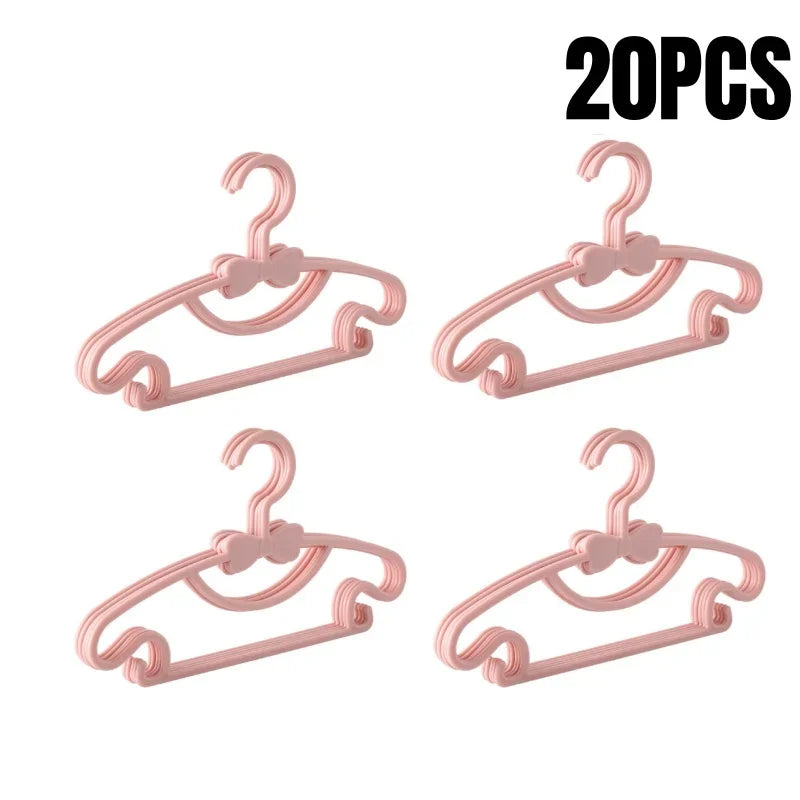 Space-Saving Kids' Anti-Slip Clothes Hangers (Set of 5/10/20/30/50)