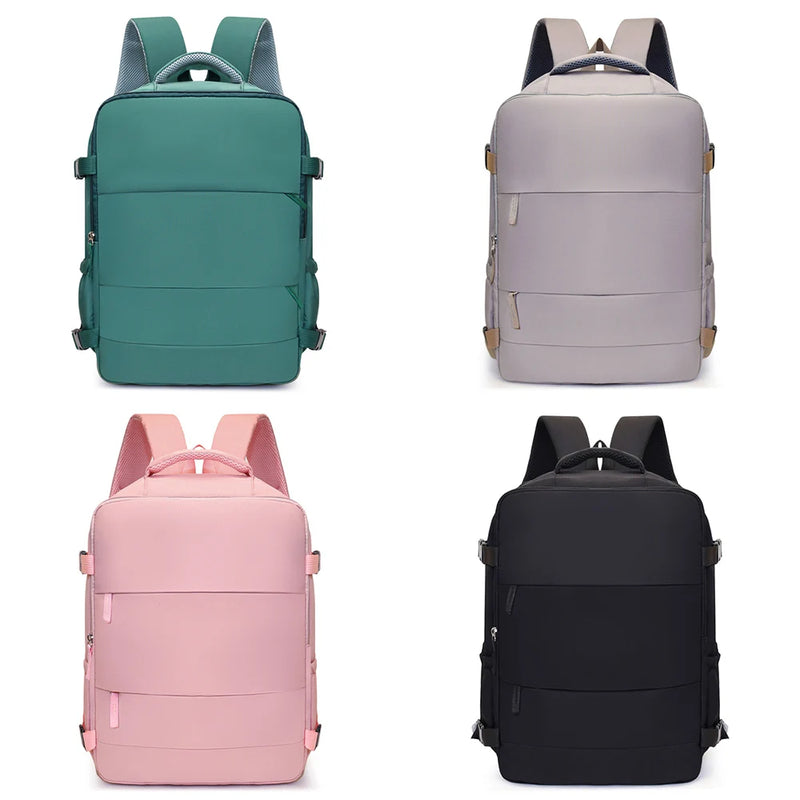 Mochila de Viaje con Capacidad Expandible