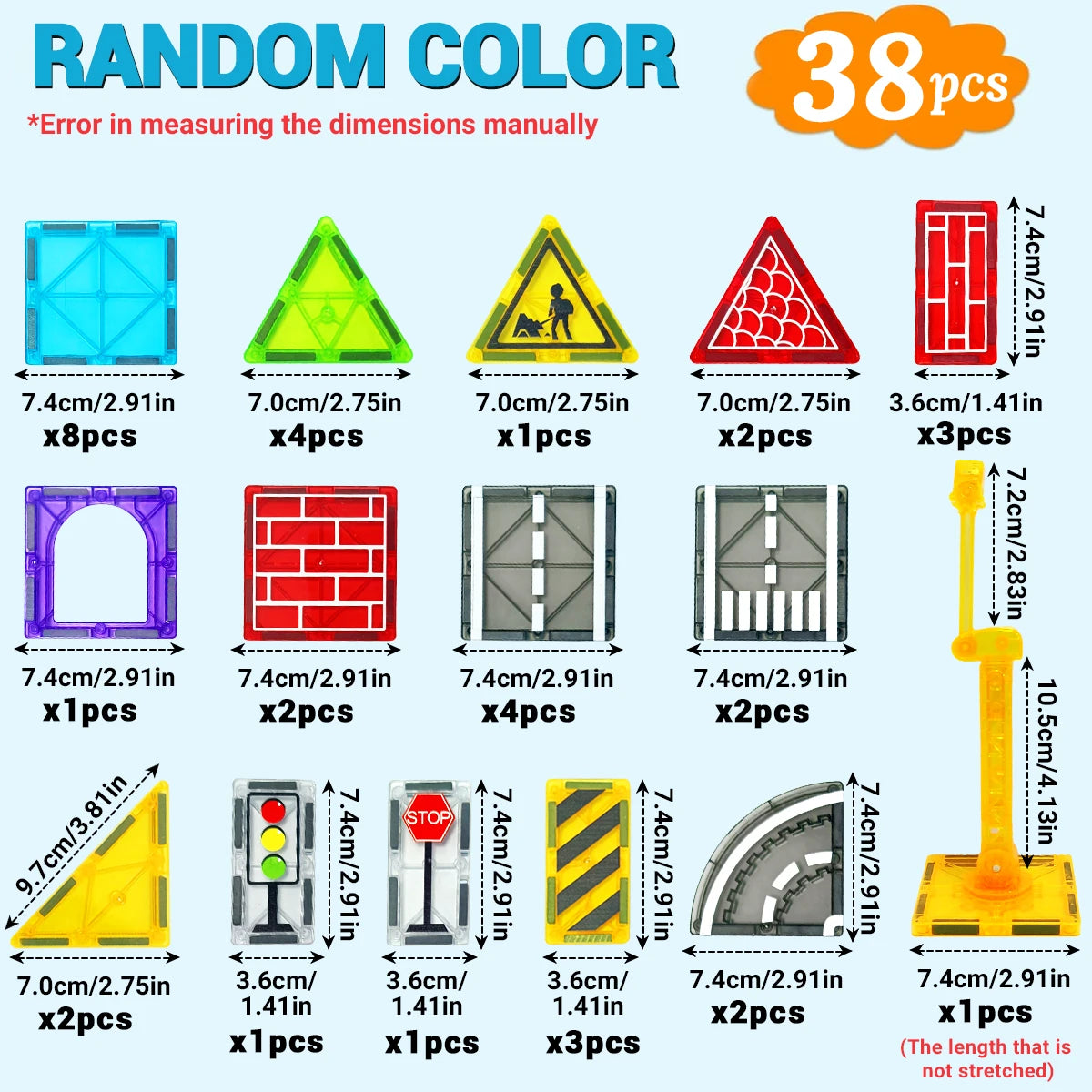 Magnetic Building Blocks Set for Kids