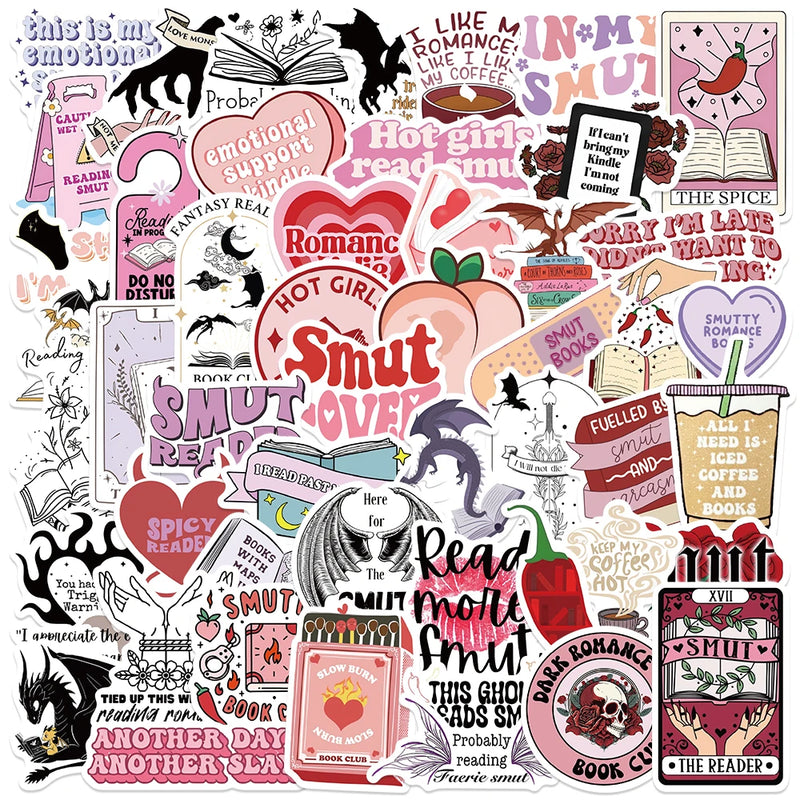 Pack de Pegatinas Dark Romance BookTok