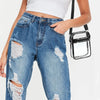 Clear Crossbody Bag – Stadium Approved Transparent PVC Purse