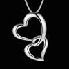 Collar con Colgante de Corazón en Plata de Ley 925