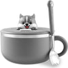 Insulated 1200ml Ramen Bowl with Lid and Utensils