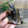 Natural Citrine & Smoke Quartz Crystal Cluster