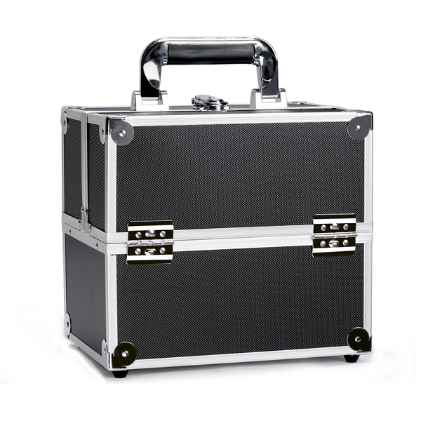 Caja Organizadora de Joyería de Aleación de Aluminio con Asa