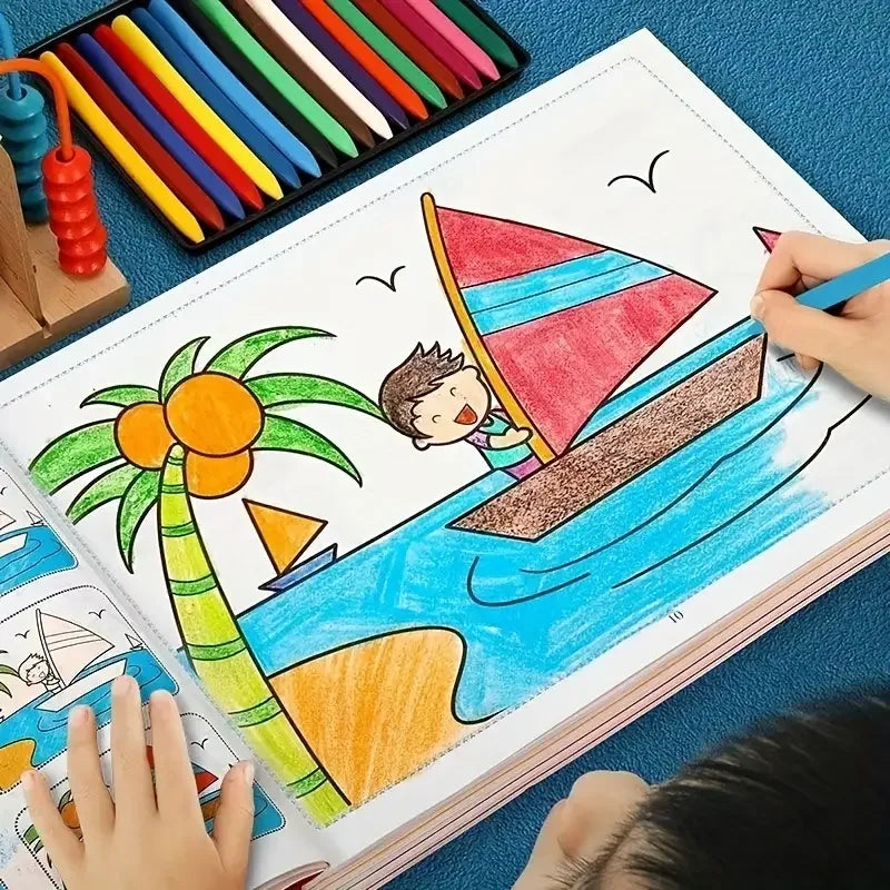 Umfassendes Mal- und Zeichenbuch für Kinder