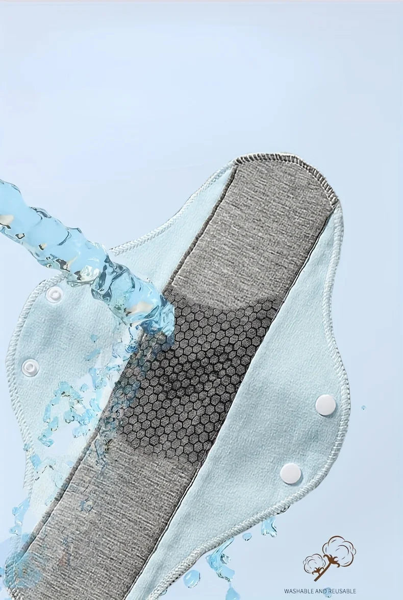 Reusable Leak-Proof Incontinence Pads with Graphene Aseptic Protection