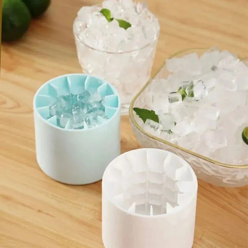 Round Silicone Ice Cube Mold
