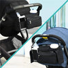 Universal Stroller Organizer with Insulated Cup Holders and Detachable Phone Bag
