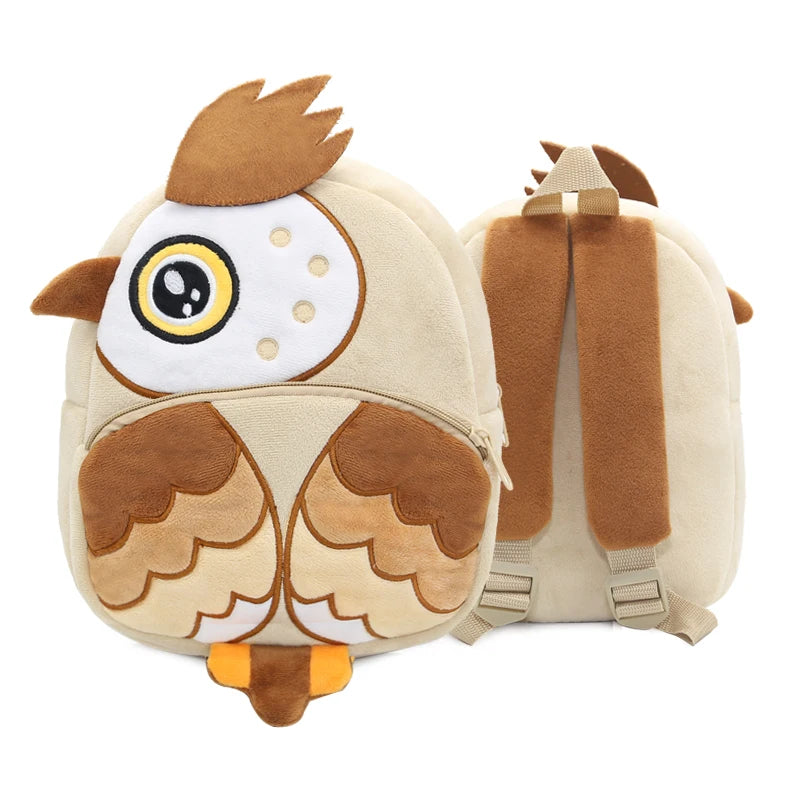 Adorable Animal Plush Backpack for Toddlers