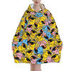 Veste/Pyjama-Plaid Canard Cartoon Oversize