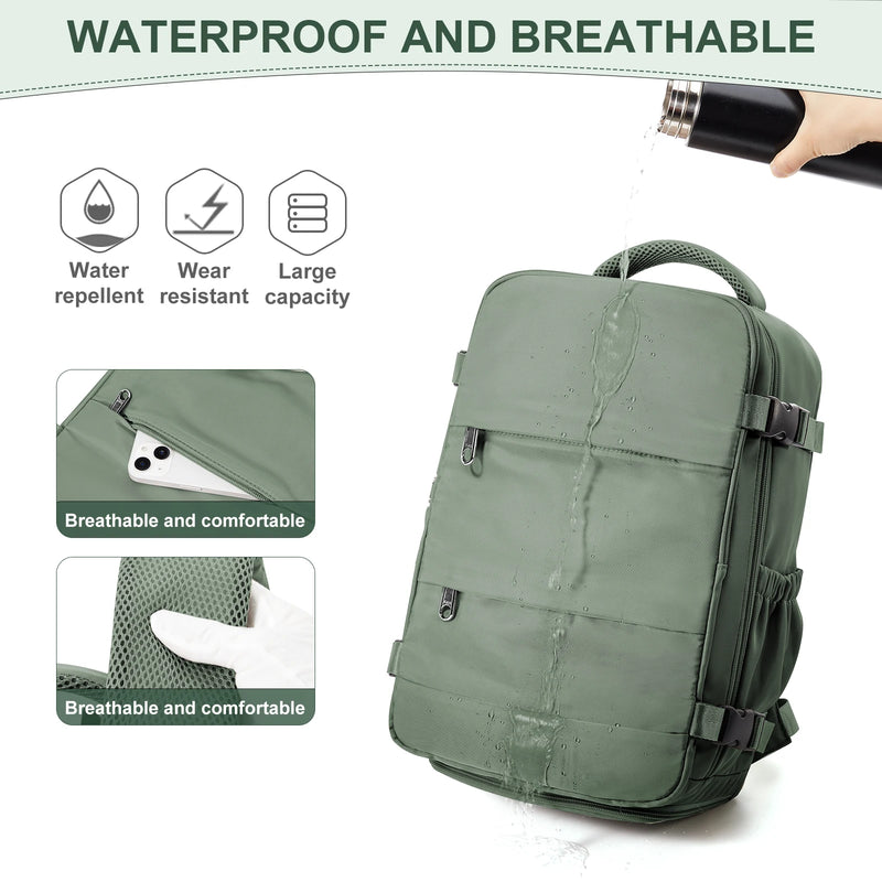 Compact 40L Cabin-Size Travel Backpack
