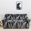 Floral Print Stretch Sofa Cover with Elastic Edge