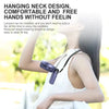 Portable Neck Fan with LED Display and Phone Stand