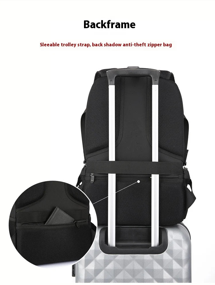 Anti-Theft Laptop Backpack with USB Charging Port