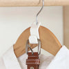 Space-Saving Hanger Connector Hooks for Closet Organization
