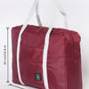 Foldable Travel Duffle Bag with Trolley Sleeve