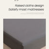 Waterproof Fitted Bed Sheet with 360-Degree Elastic Band