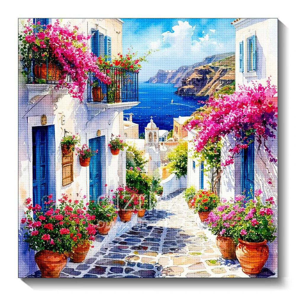 5D Diamond Painting Kit - Scenic Landscape Art