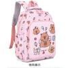 Capybara Cartoon Backpack Set for Kids