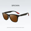 Retro Rectangle Sunglasses with UV400 Protection