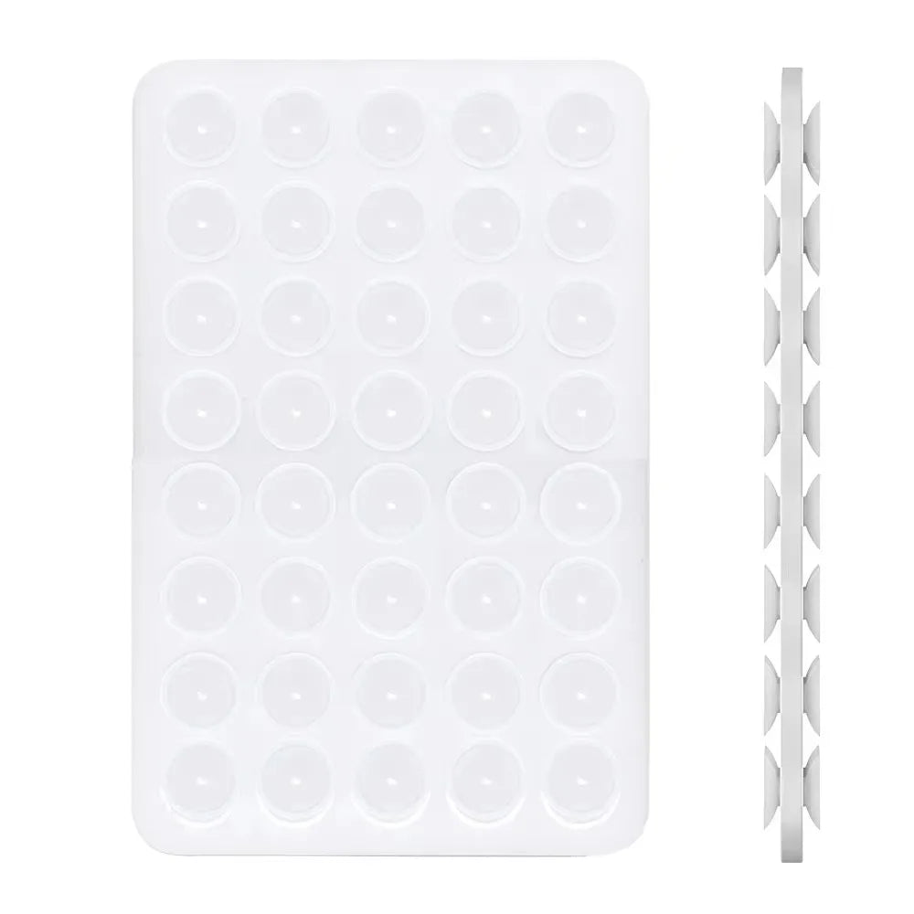 Silicone Suction Cup Phone Grip with Double-Sided Adhesive