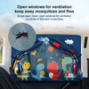 Telescopic Magnetic Car Window Shades with UV Protection and Insect Mesh
