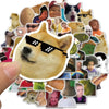 Pack de Pegatinas de Memes de Personajes Graciosos