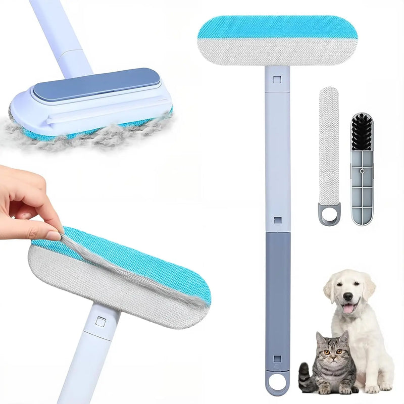 Long-Handle Pet Hair Removal Brush